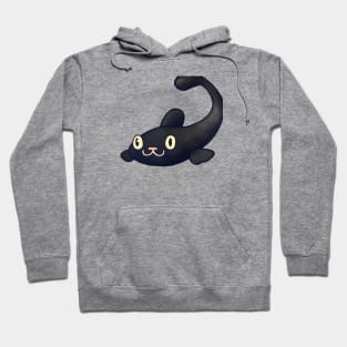 Cute Catfish Drawing Hoodie